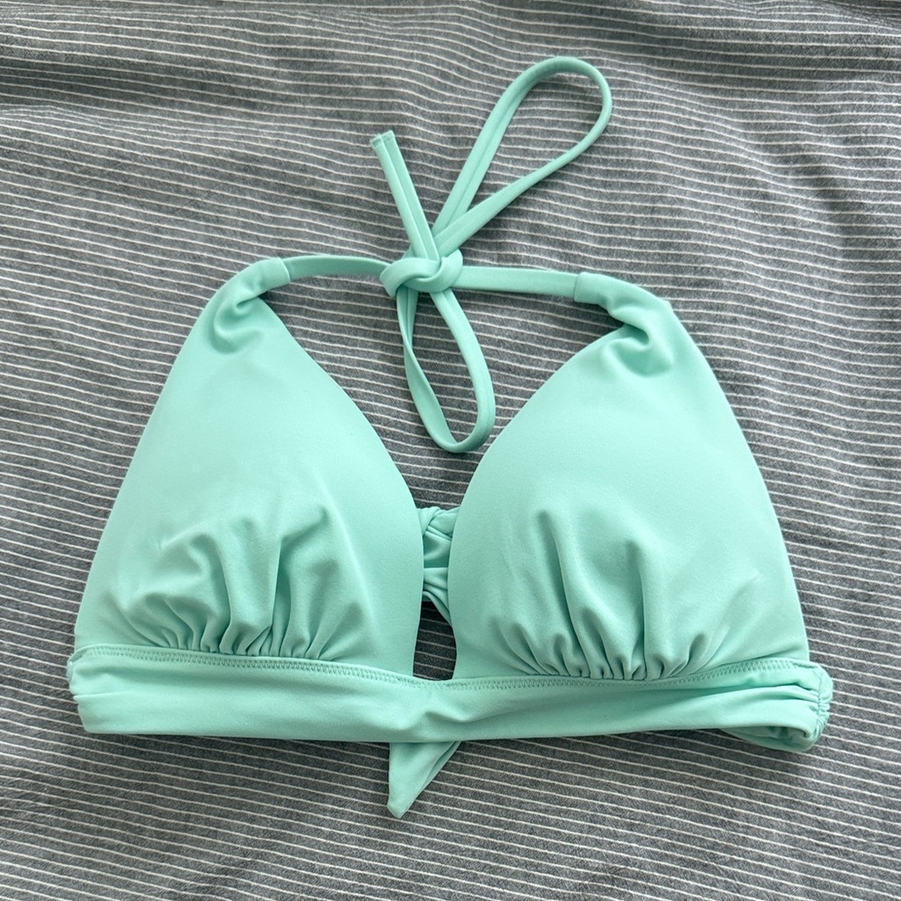 Victoria's Secret Light Green Bikini Top